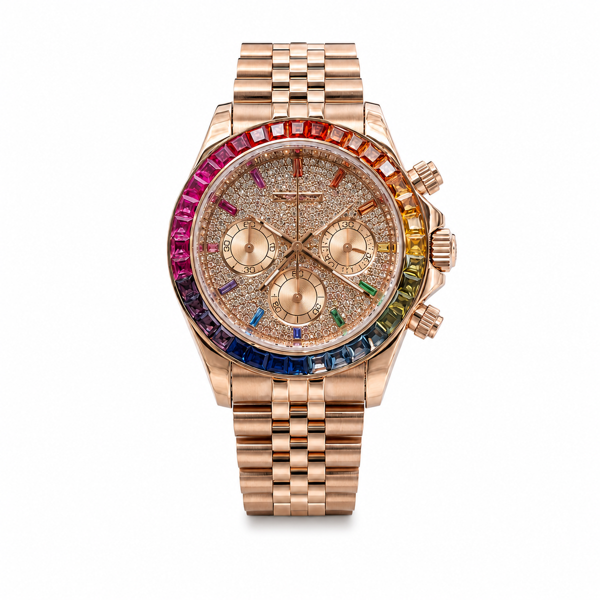 Daytona or rose diamants