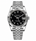 Datejust Black Arabic
